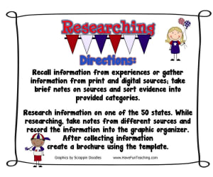 50 States Research Activity
