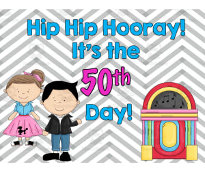 50th Day of School Bundle