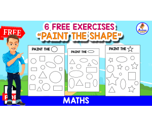6 FREE EXERCISES | PAINT THE SHAPE