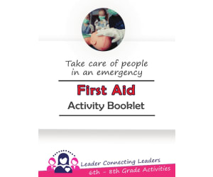 6th-8th grade: First Aid Activity Booklet
