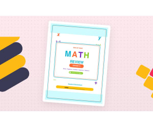 6th Grade End of Year Math Review Worksheets & Games