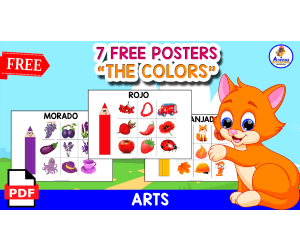 7 FREE POSTERS OF THE COLORS | FREE RESOURCE