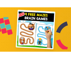 9 FREE MAZES | BRAIN GAMES