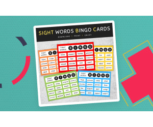 9th 100 Fry Sight Words: Bingo Cards