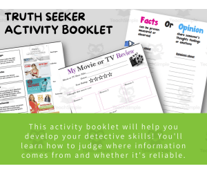 9th and 10th Graders Truth Seekers Detectives Fact or Fiction Activity