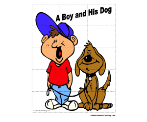 A Boy and His Dog Puzzle