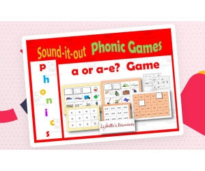 A-E Phonic Game To Develop Phonemic Awareness