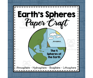 A fun paper craft to add to your earth science lessons! As you learn a