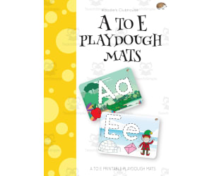 A to E playdough mats SAMPLE