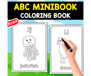 ABC COLORING BOOK | ANIMAL THEMED