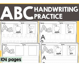 ABC Handwiting Practice