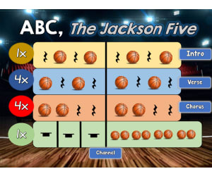 ABC, Jackson Five - RHYTHM BASKETBALL!