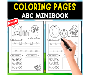 ABC MINIBOOK | TRACING THE ABC