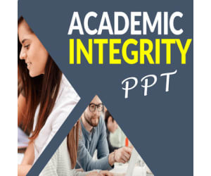 Academic Integrity - Plagiarism, Paraphrasing & Quoting - An introduction PowerPoint