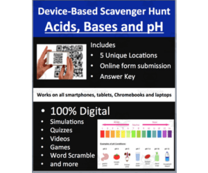Acids, Bases and pH – Device-Based Scavenger Hunt Activity