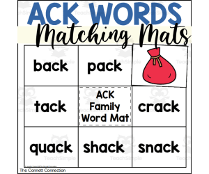ACK Words Matching Mats