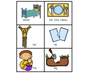 Action Verb Charades - A Fun Game Anytime to Reinforce Parts of Speech