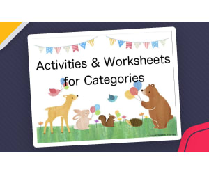 Activities & Worksheets for Categories