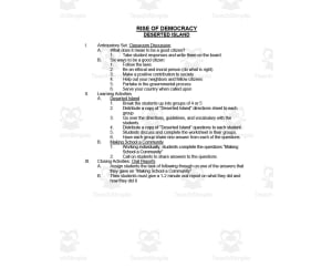 Activity on Roots of Democracy