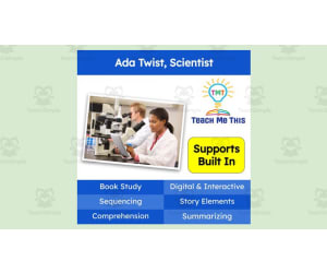Ada Twist, Scientist | Book Companion Activities | Digital Book Study