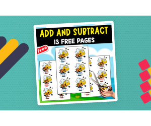 ADD AND SUBTRACT | BEE FUNNY GAME