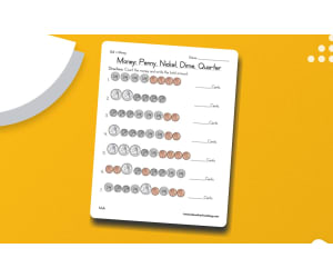 Adding Coins Worksheet