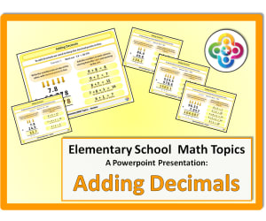 Adding Decimals for Elementary Math
