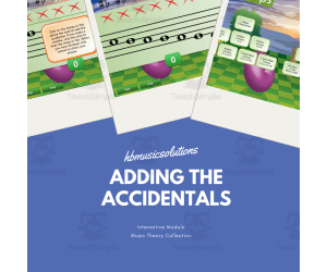 Adding the Accidentals - Interactive Notation Exercises