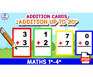 ADDITION CARDS - Addition up to 20