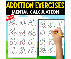 ADDITION EXERCISES OF MENTAL CALCULATION | DESCOMPOSITION