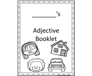 Adjectives Booklet