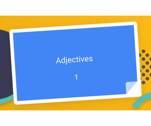 Adjectives Sample Lesson - Grammar Grade 5-6 (PPT)