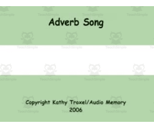 Adverbs Song