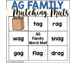 AG Words Matching Mats