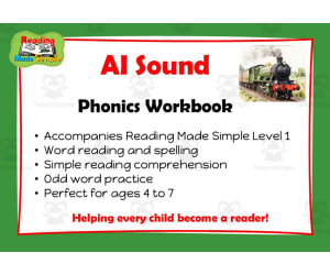 AI: Phonics Workbook Reading Made Simple