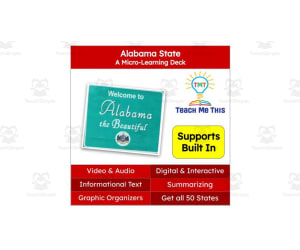 Alabama: A Micro-Learning Deck | Digital Geography Lesson