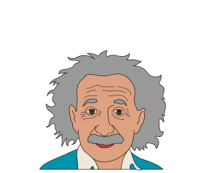 Albert Einstein Illustration