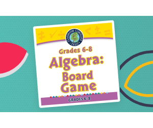 Algebra: Board Game for 6th-8th | MAC Software