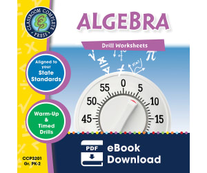 Algebra - Drill Sheets Gr. PK-2