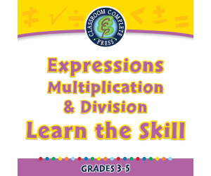 Algebra: Expressions - Multiplication & Division - Learn the Skill - FLASH-MAC