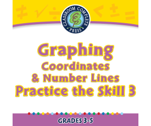 Algebra: Graphing - Coordinates & Number Lines - Practice the Skill 3 - FLASH-MAC