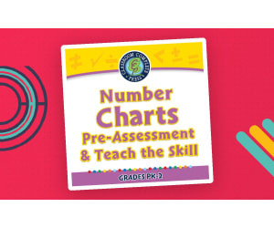 Algebra: Number Charts - Pre-Assessment & Teach the Skill - FLASH-PC