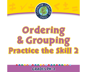 Algebra: Ordering & Grouping - Practice the Skill 2 - MAC Software
