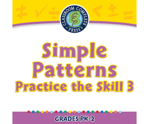 Algebra: Simple Patterns - Practice the Skill 3 - MAC Software