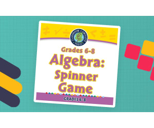 Algebra: Spinner Game - FLASH-MAC