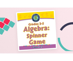 Algebra: Spinner Game for 3rd-5th - MAC Software