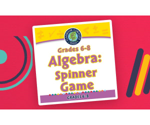 Algebra: Spinner Game for 6th-8th | PC Software