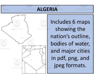 Algeria Map Resources