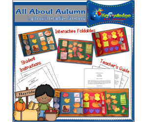 All About Autumn Lapbook / Interactiver Notebook - EBOOK