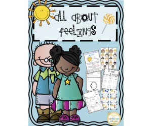 All about Feelings and Emotions Writing Activities, Feeling Trackers and More